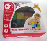 Blockpussel "Wild Animal Block Puzzle"