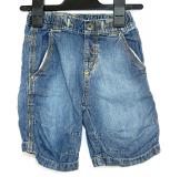 Jeansshorts med resår