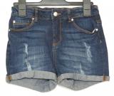 Stretchiga jeansshorts